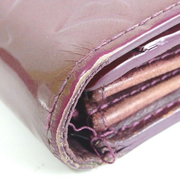 LOUIS VUITTON Vernis OLD Portefeuille sarah wallet